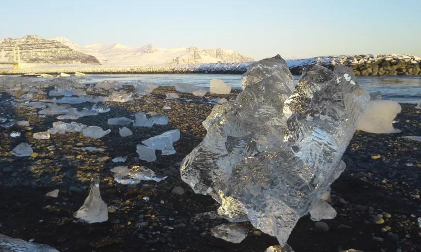Icebergs de distintos tamaños