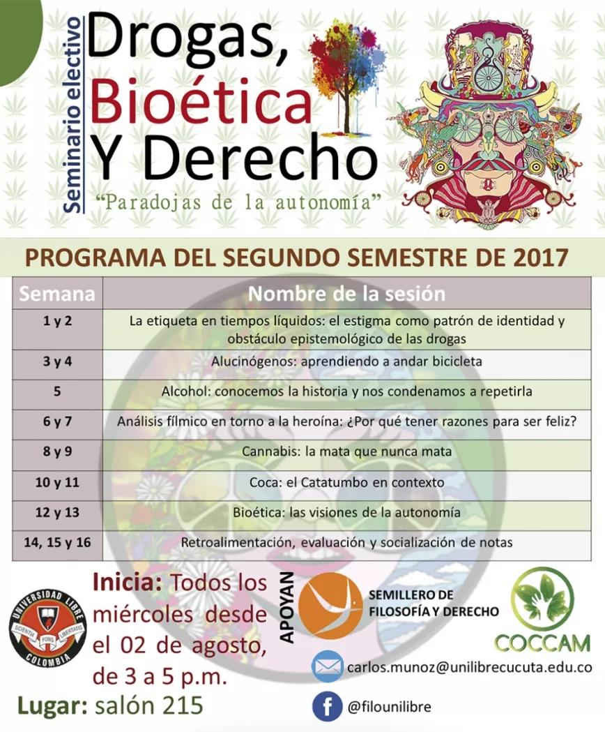 Programa de  “Drogas, Bioética y Derecho"