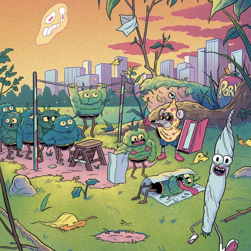 Cuaderno de cultivo ilustración