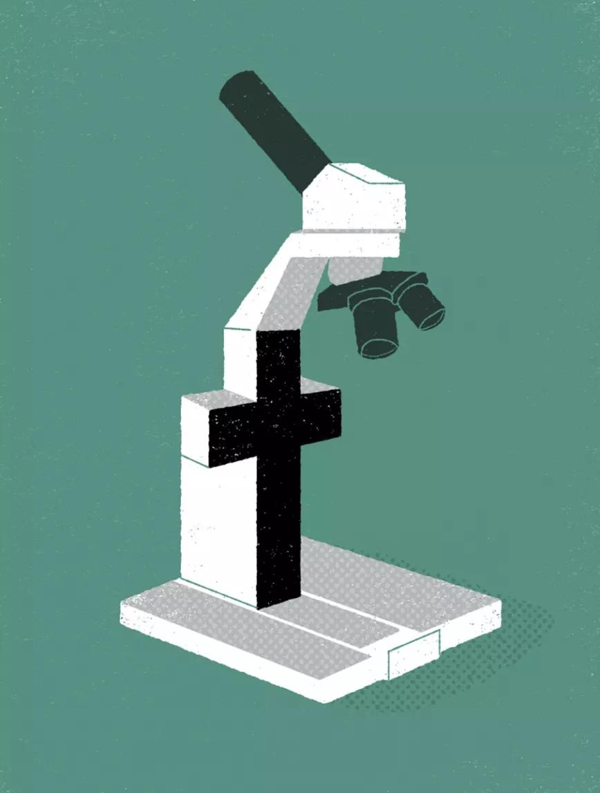 Ilustración Microscopio