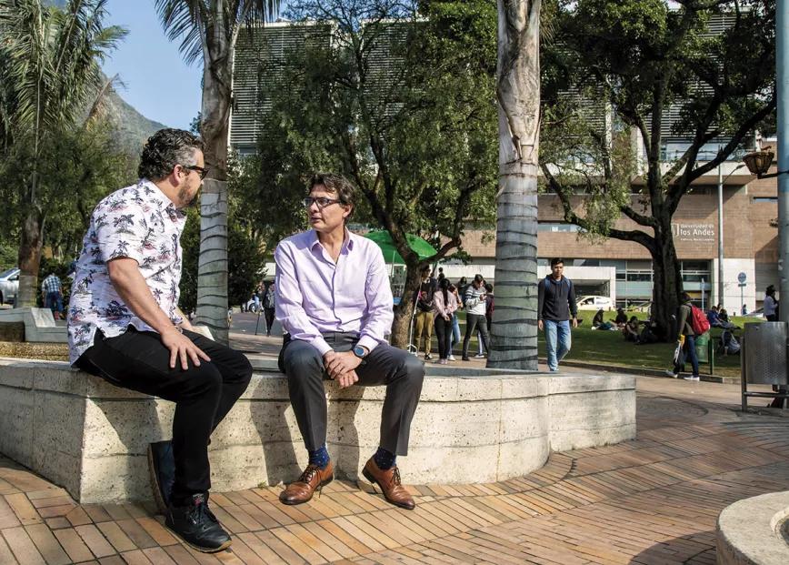 Julián Quintero y Alejandro Gaviria