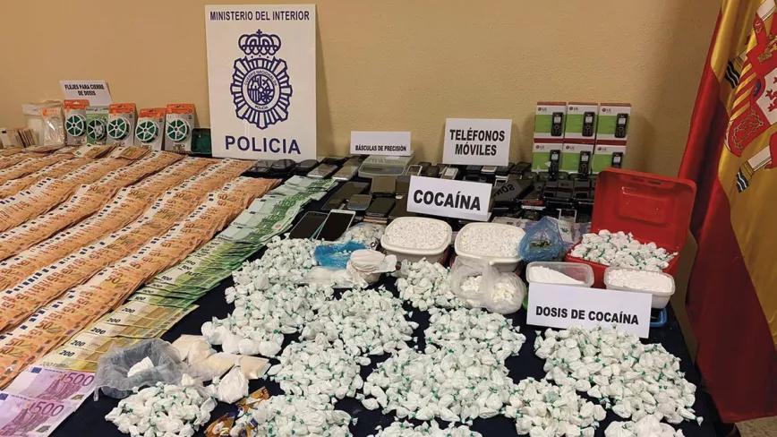 Cocaína incautada