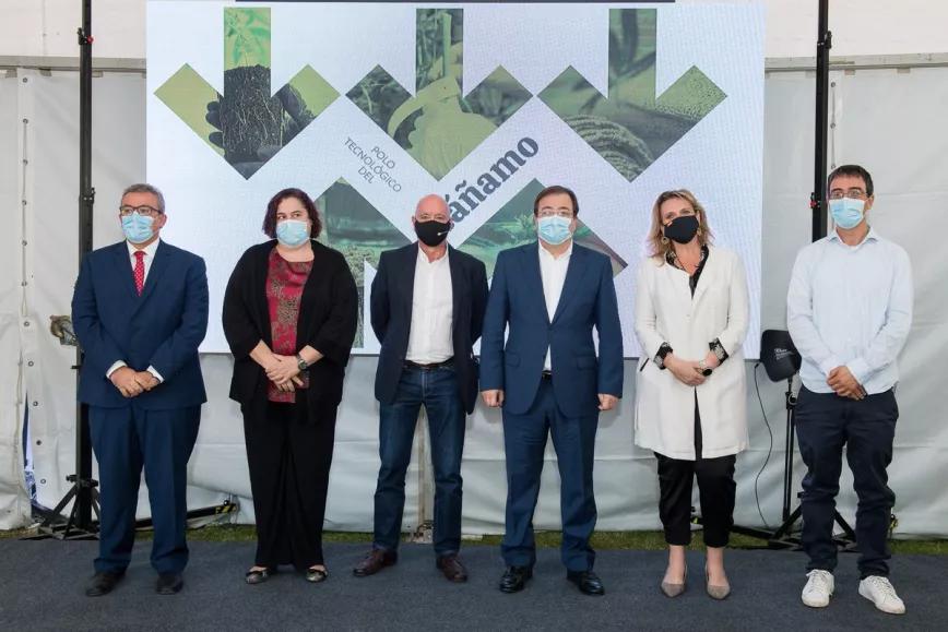 Rueda de prensa para la inauguración del Polo Tecnológico del Cáñamo 