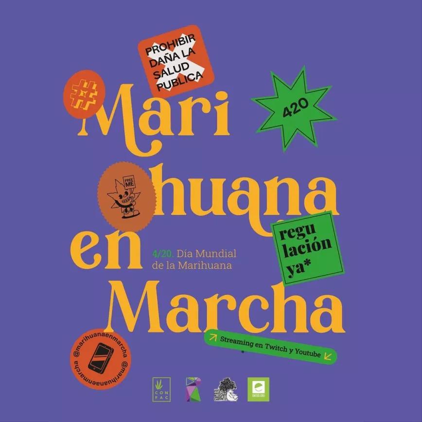 Empieza la campaña #MarihuanaEnMarcha para pedir la regulación del cannabis