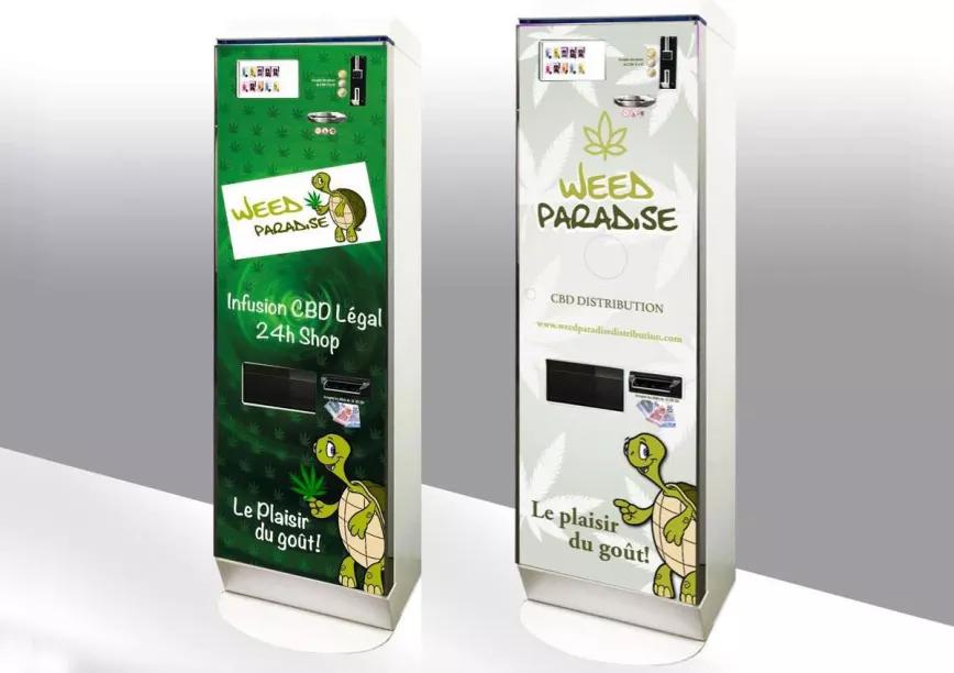 Las máquinas expendedoras de CBD se instalan en Francia