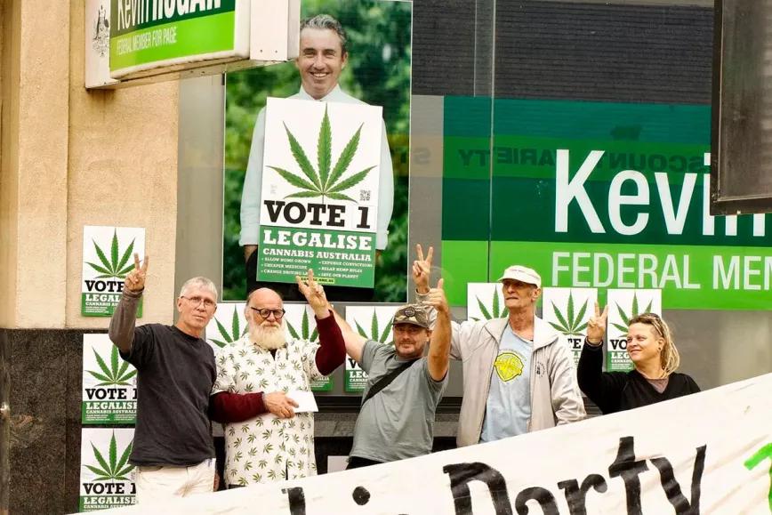 El partido cannábico australiano consigue su mejor resultado y roza el Senado