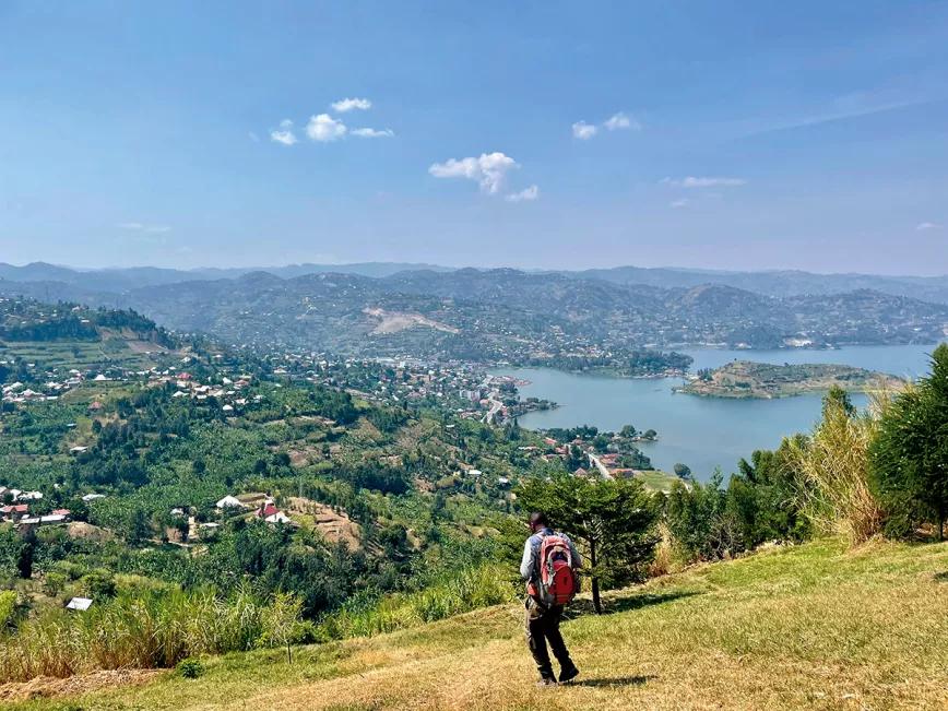 Los alrededores del lago Kivu (Ruanda)