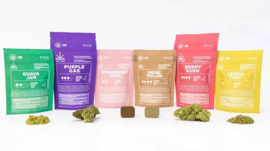 Estos seis productos de cannabis están a la venta en Basilea.