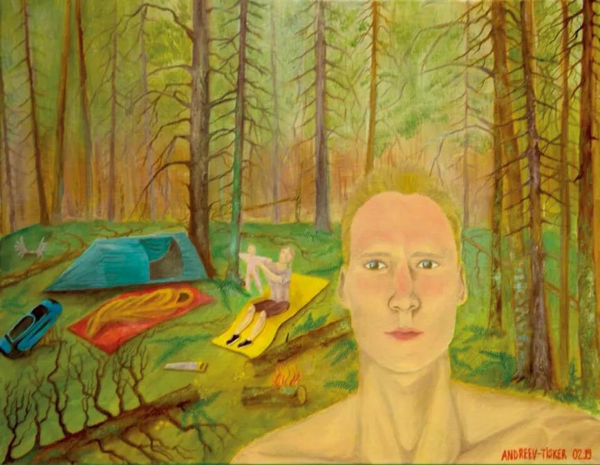 Roman Andreev, un desertor ruso exiliado en el surrealismo