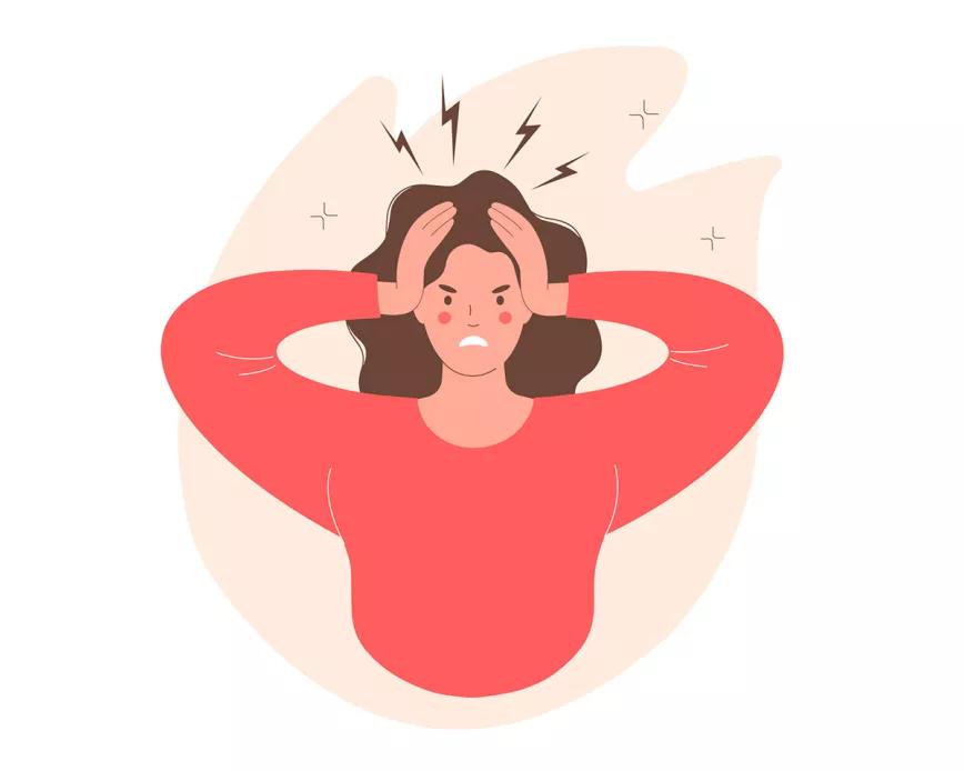 Estoy siempre enfadada 