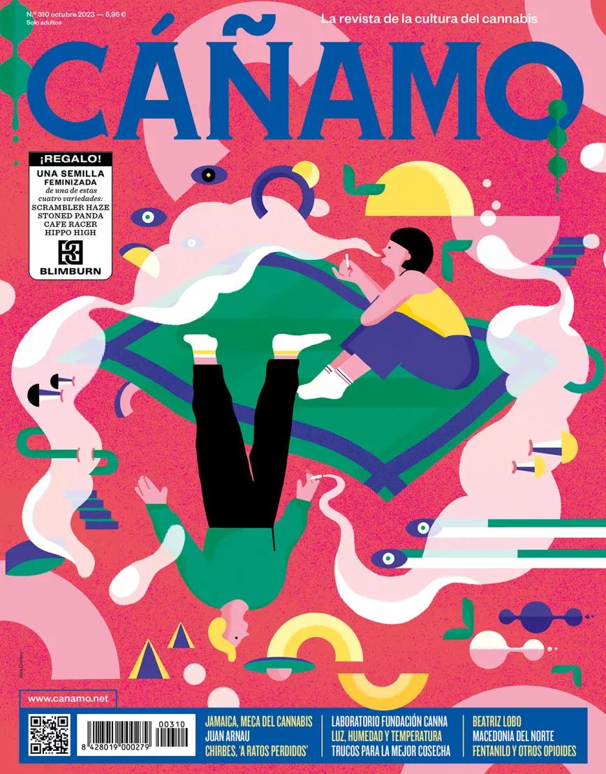 Cáñamo 310 Portada de Bea Crespo