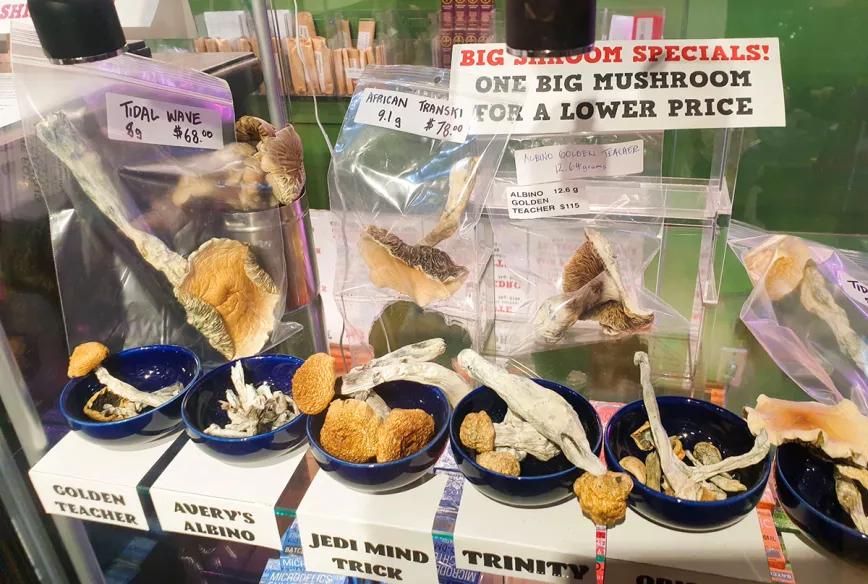 Vancouver persigue las tiendas de venta de hongos psicodélicos