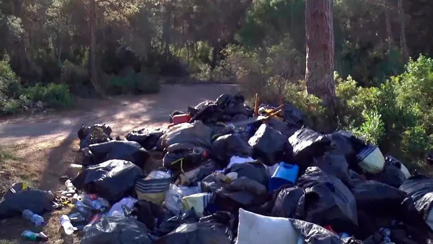 Las plantaciones de cannabis ilegal provocan vertederos ilegales en Barcelona 