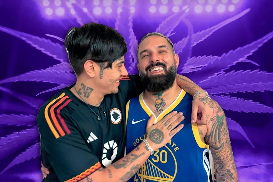 Duki dio un show íntimo en el cumpleaños de la hija de un famoso cultivador de cannabis