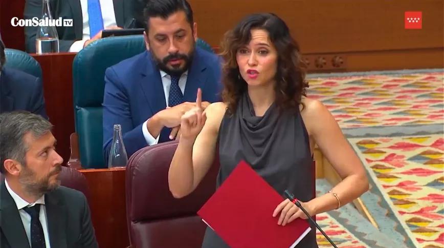 Ayuso presentó su plan anti tiendas de CBD y volvió a cargar contra el cannabis