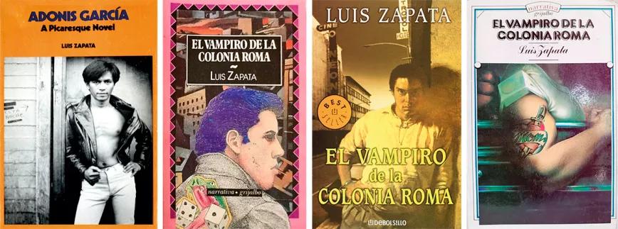 Distintas portadas de este clásico de la literatura gay mexicana.
