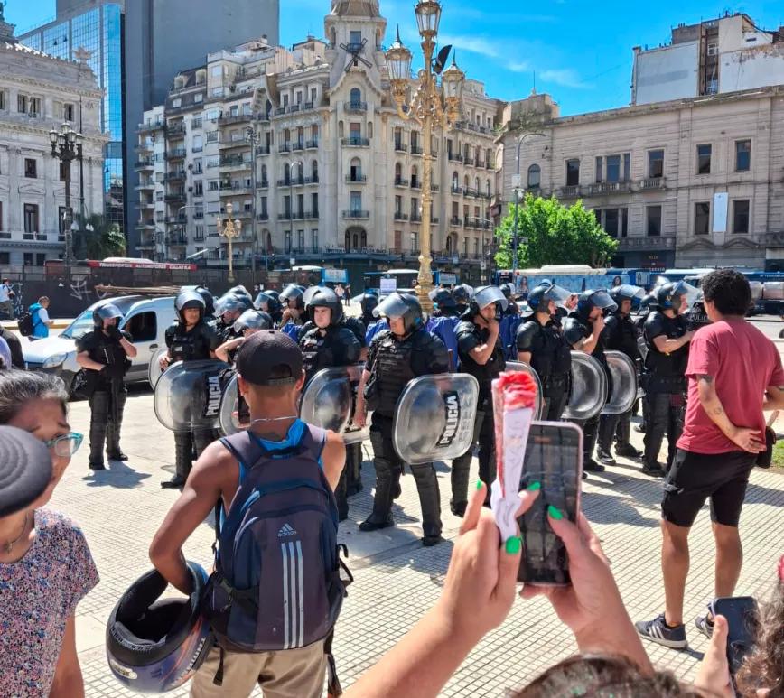 La Policía de Buenos Aires reprimió la Marcha Nacional de la Marihuana
