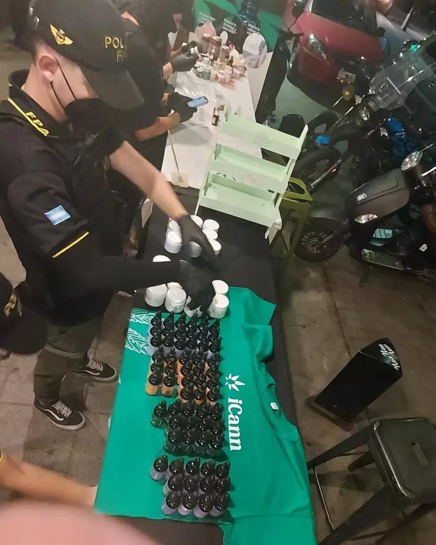 La policía de Córdoba desmanteló un festival de cannabis medicinal