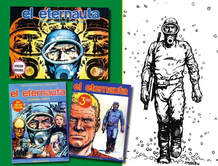 El eternauta Nieva en Buenos Aires