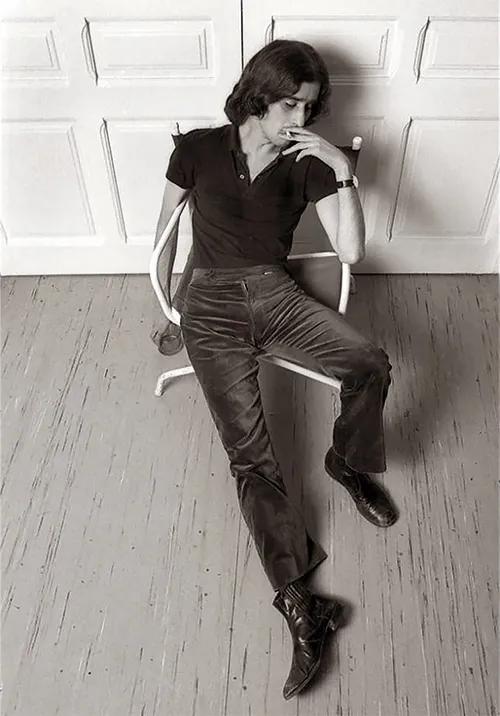 Leopoldo María Panero, joven poeta retratado por Cèsar Malet