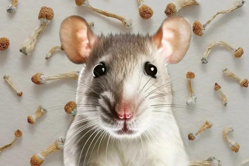 Psilocibina retrasa el envejecimiento en ratones