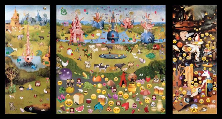 El jardín de las emoji-delicias, 2014. 