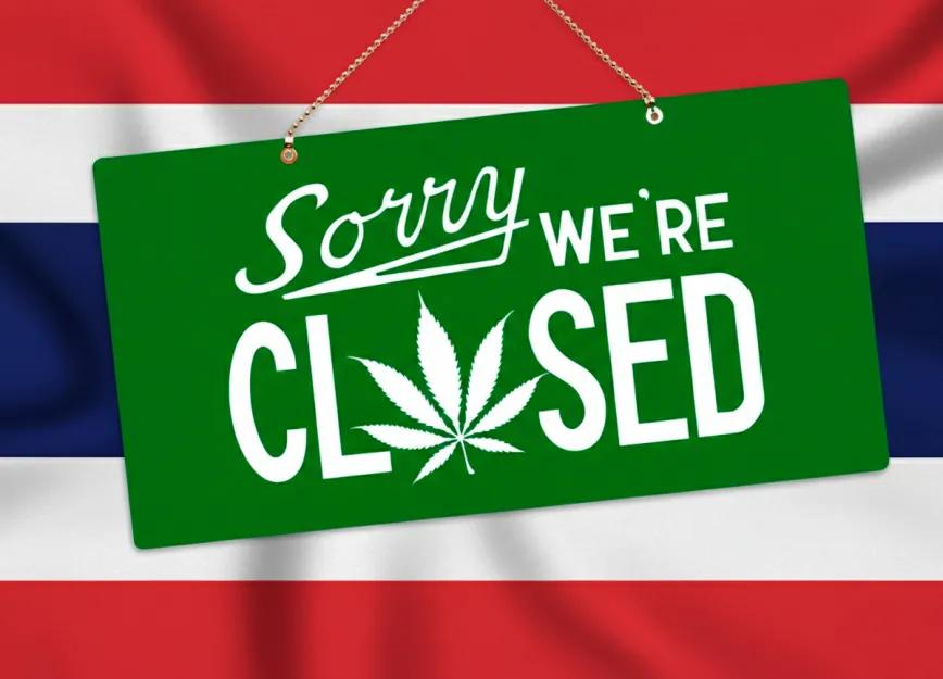 Tailandia reduce la venta de cannabis y endurece el control