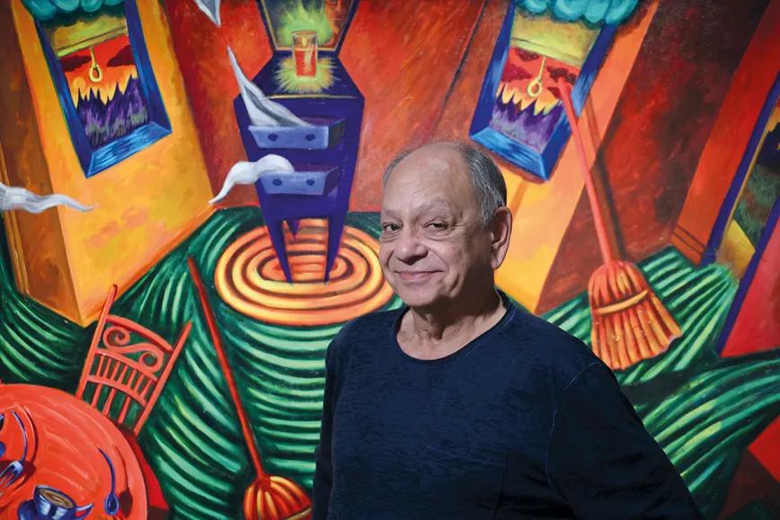 “Es la mejor decisión que he tomado nunca”. Cheech se muestra feliz de haber donado su colección de más de 700 obras de arte chicano.