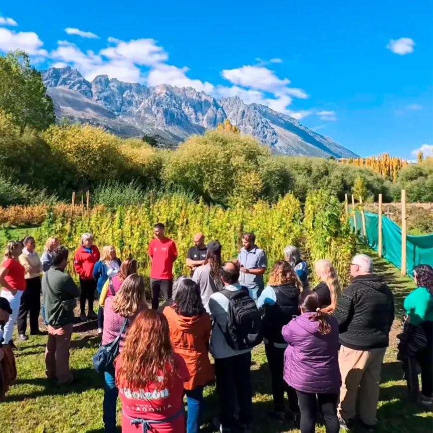 El Bolsón ensaya una ruta turística del cáñamo