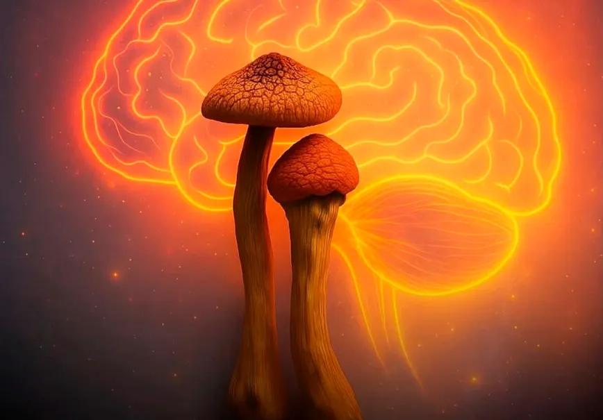 La psilocibina deja señales medibles en el cerebro