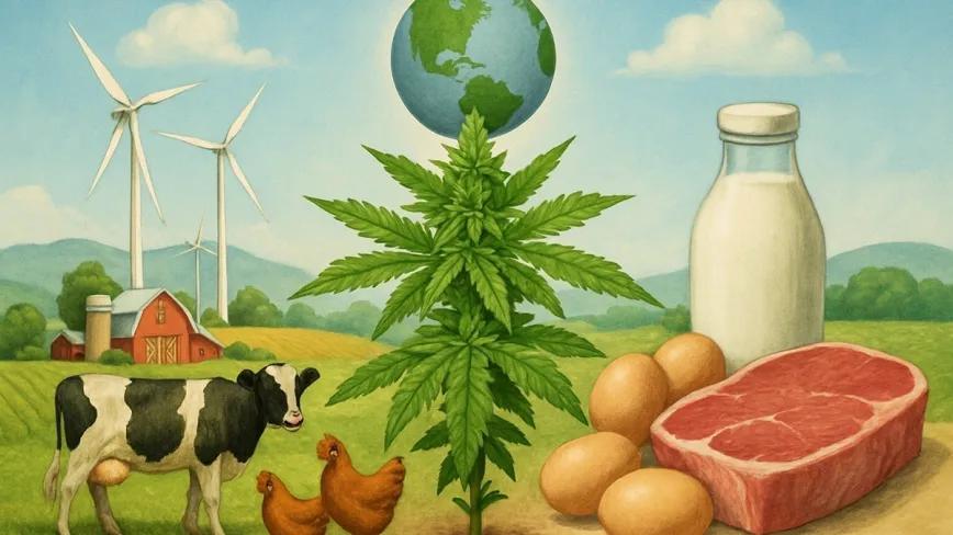 Nueva revisión refuerza el uso ganadero del cáñamo