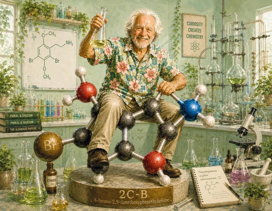 El último trócolo SHULGIN 2C-B Iago Gómez