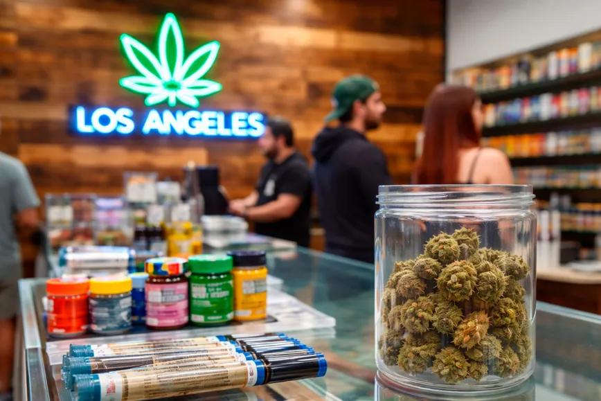 Amplio respaldo a gravar negocios cannábicos sin licencia en Los Ángeles