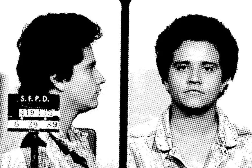 Nemesio Oseguera, “el Mencho” (1966-2026), de joven, en una foto policial de 1989.