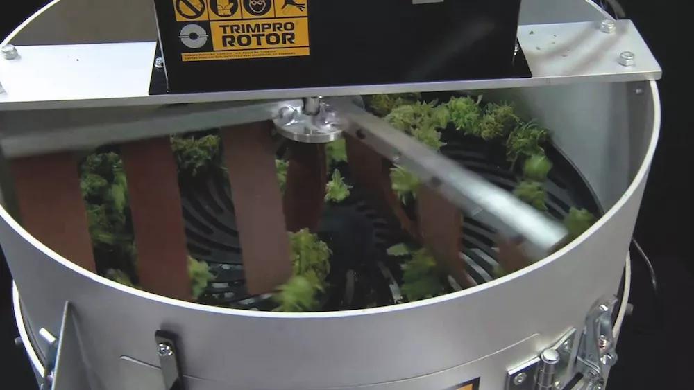 TrimPro Rotor en funcionamiento.