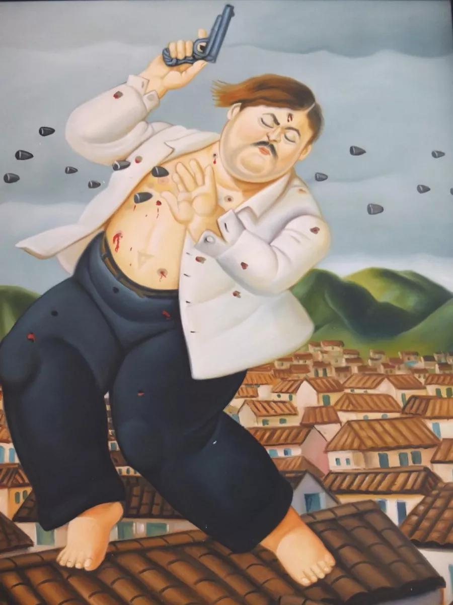 Pablo Escobar, por Botero