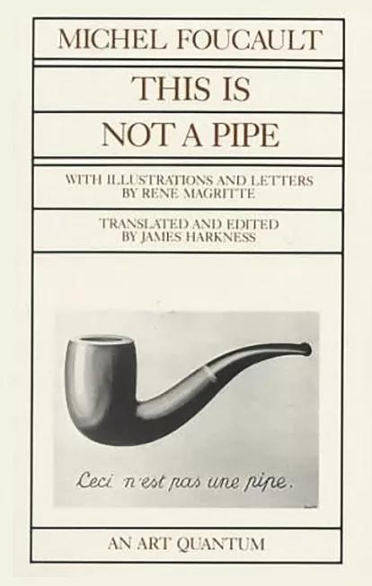 Portada de This is not a pipe de Muchel Foucault
