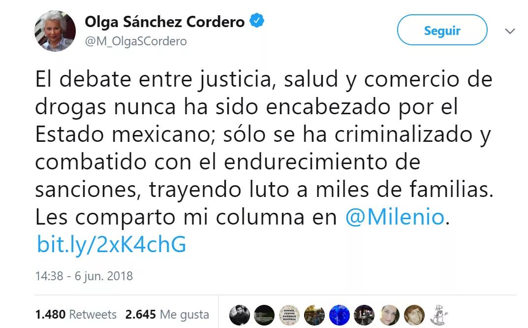 Olga Sánchez Cordero