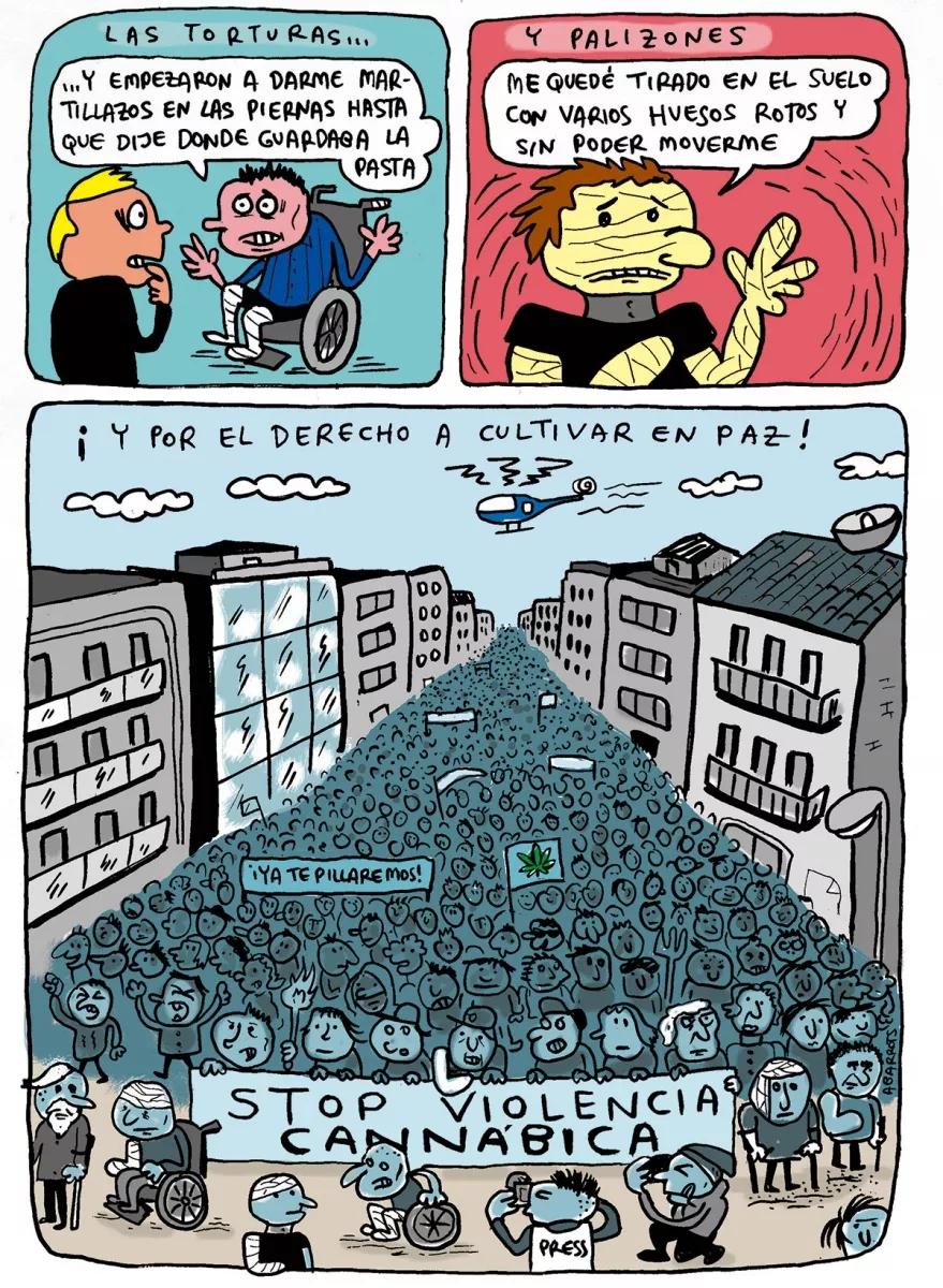 Stop violencia cannábica