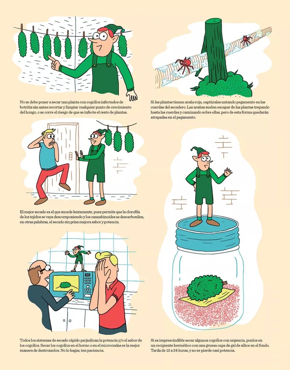 Cómic La cosecha y el secado