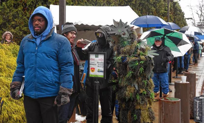 en la inauguración también estuvo el Potsquatch