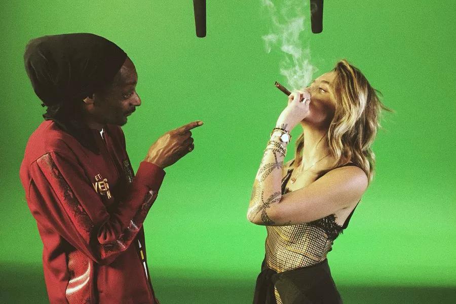 Paris Jackson con Snoop Dogg