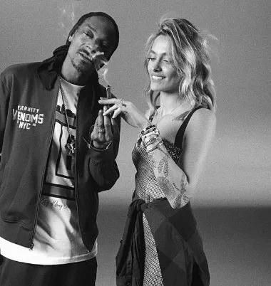 Paris Jackson con Snoop Dogg