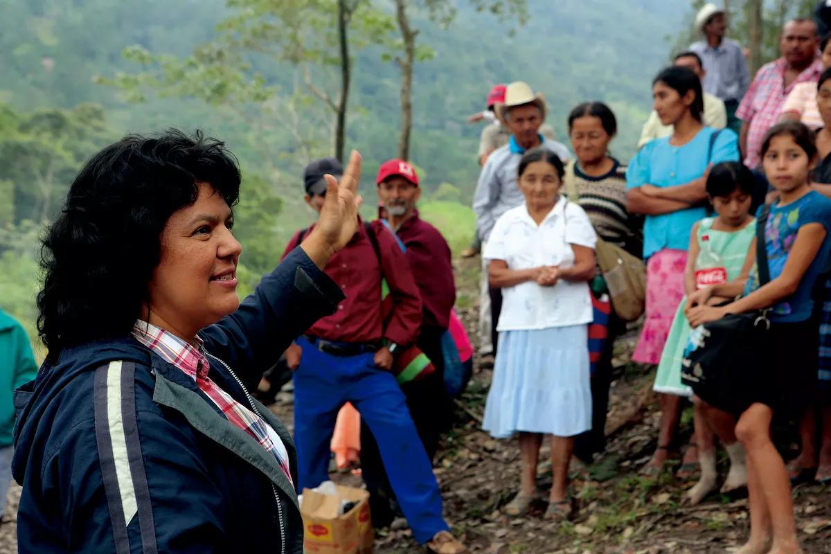 Foto de Berta Cáceres