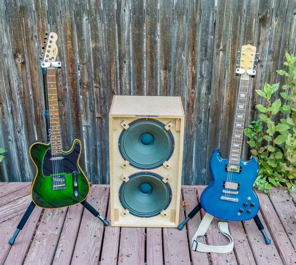 Altavoz para guitarra hecho de cáñamo