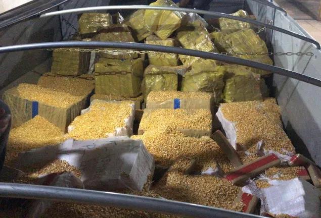 La policía de Brasil incauta un alijo de marihuana sin precedente en el país: 32 toneladas.