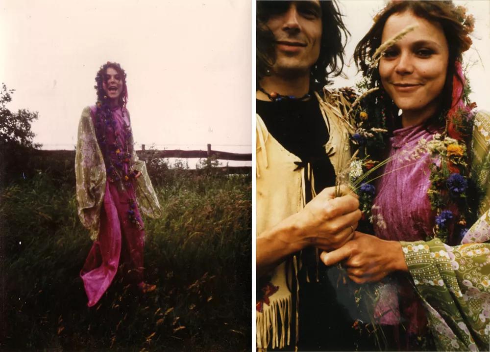 Felices fotos de boda de 1971, cuando me casé con Hans Swart.