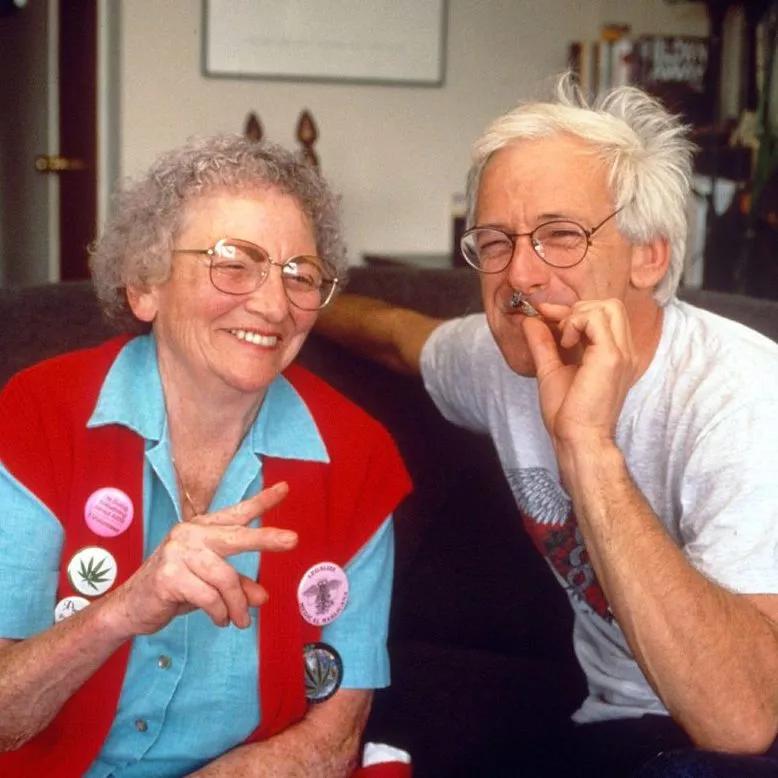 Dennis Peron y Brownie Mary&nbsp;