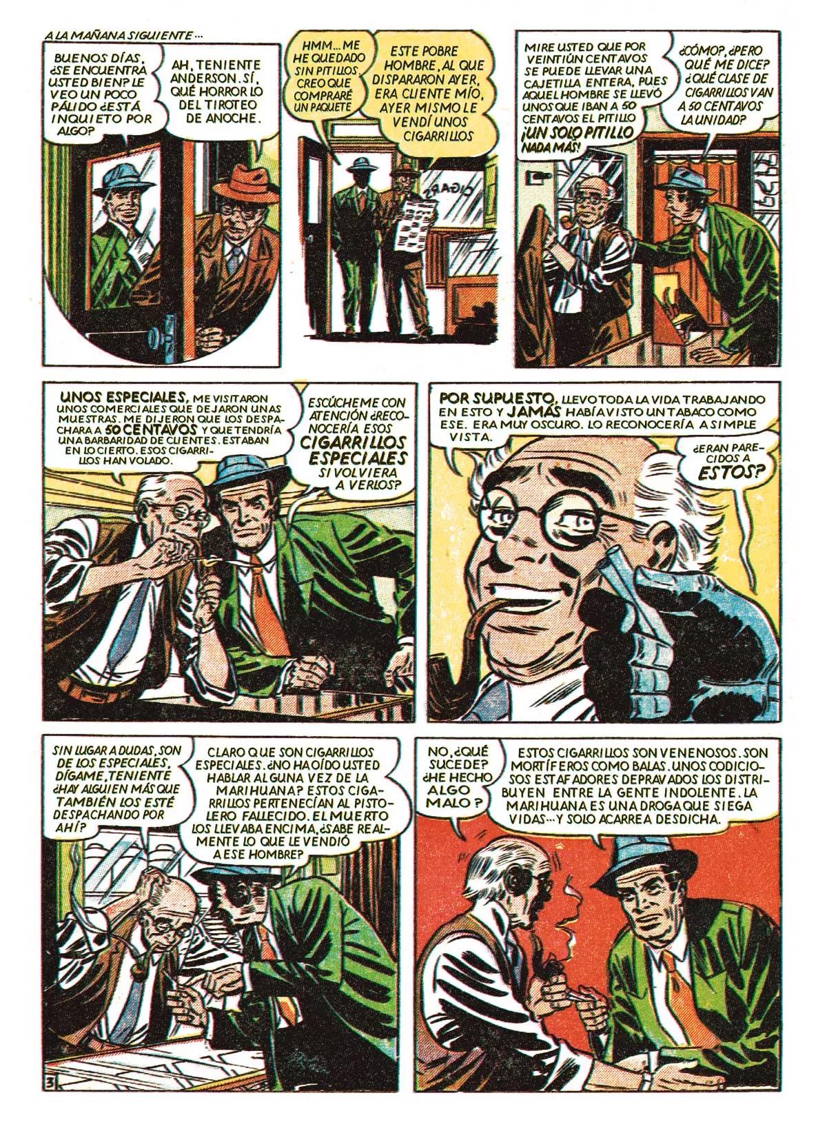 Dios salve a América, Satán está en los cómics 