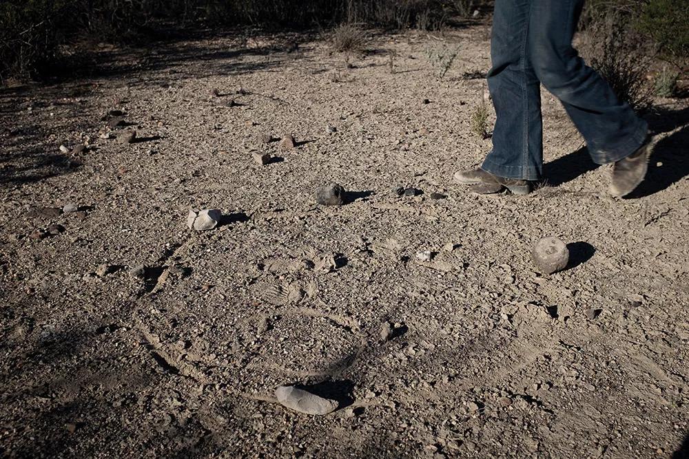 Janis preparando la ceremonia.